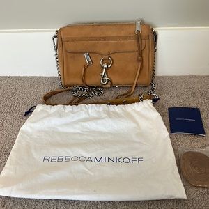 Authentic Rebecca Minkoff Camel Mini MAC